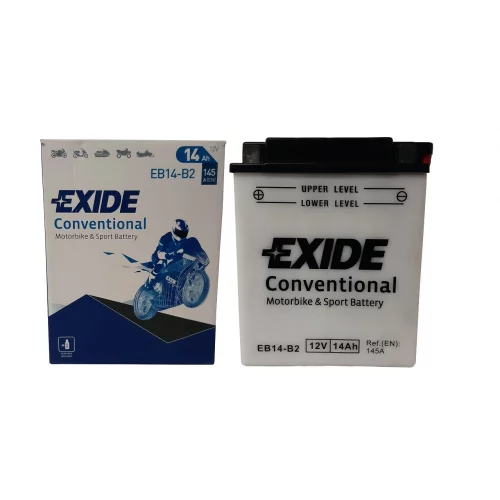 AKUMULATOR EXIDE MOTOCYKLOWY EB14-B2/YB14-B2