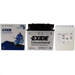 AKUMULATOR EXIDE MOTOCYKLOWY EB16CL-B/YB16CL-B