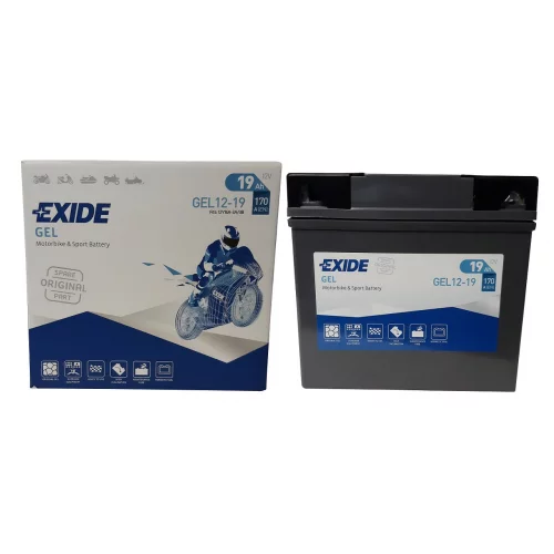 AKUMULATOR EXIDE MOTOCYKLOWY GEL 12-19