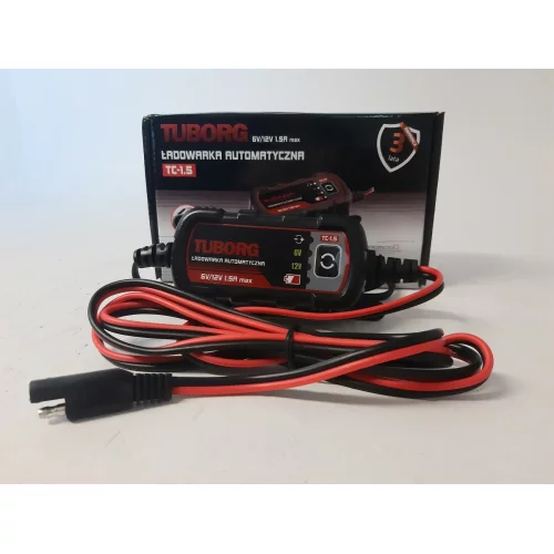 ŁADOWARKA AUTOMATYCZNA TUBORG TC-1.5 6V/12V 1.5A
