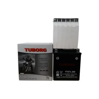 AKUMULATOR MOTOCYKLOWY TUBORG AGM YTX7L-BS 12V 6AH 110A