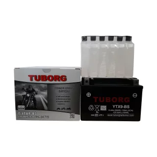 AKUMULATOR MOTOCYKLOWY TUBORG AGM YTX9-BS 12V 8AH 150A