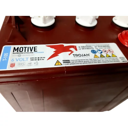 Akumulator Trojan T-105 6V 225Ah T105