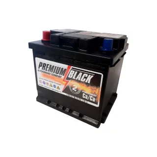 AKUMULATOR PREMIUM BLACK 12V  45AH 450A LEWY +