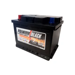 AKUMULATOR PREMIUM BLACK 12V  55AH 500A LEWY +
