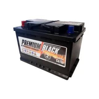 AKUMULATOR PREMIUM BLACK 12V  74AH 700A LEWY+