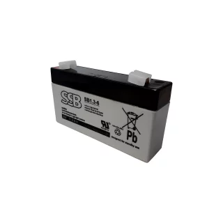 AKUMULATOR ŻELOWY 6V 1.3AH