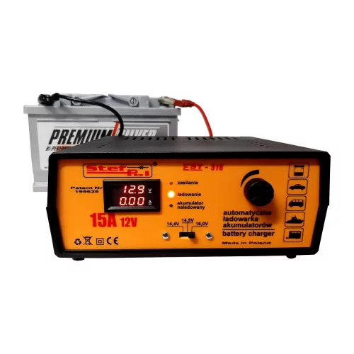 ŁADOWARKA STEF-POL EST-516 12V 15A