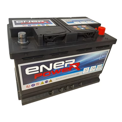 AKUMULATOR ENERPOWER 12V 74Ah 700A