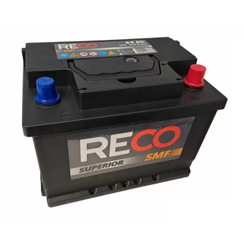 AKUMULATOR RECO SMF 12V 62Ah 510A RS56251