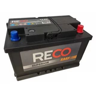 AKUMULATOR RECO SMF 12V 74Ah 680A RS57468
