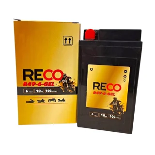 AKUMULATOR RECO B49-6-GEL 6V 10Ah 100A