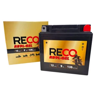 AKUMULATOR RECO RB9L-GEL 12V 9Ah 130A