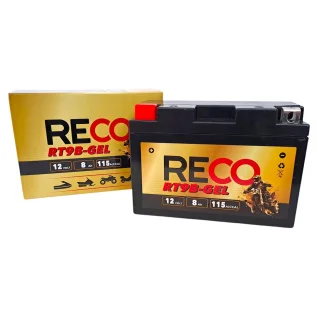AKUMULATOR RECO RT9B-GEL 12V 8Ah 115A