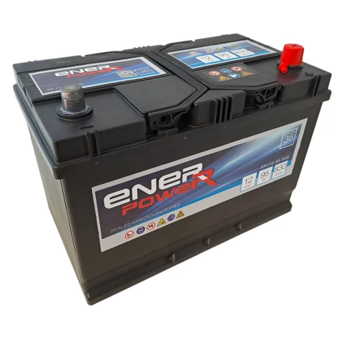 ENERPOWER 12V 95Ah 830A JAP P+