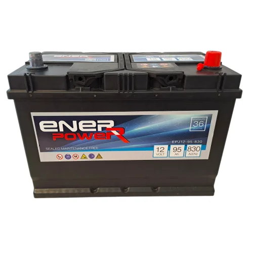 ENERPOWER 12V 95Ah 830A JAP P+