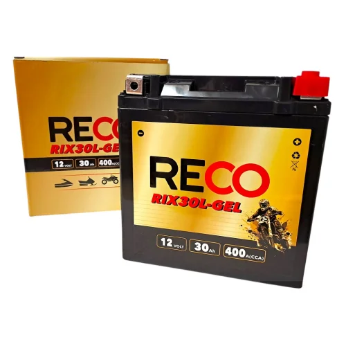 AKUMULATOR RECO RIX30L-GEL 12V 30Ah 400A