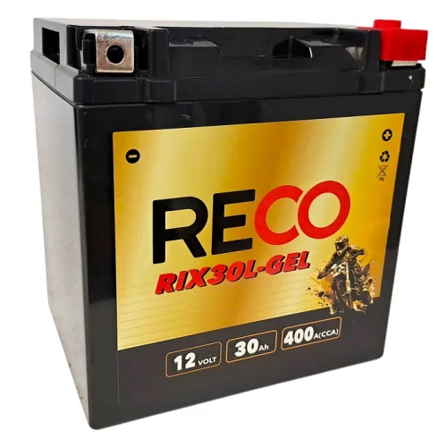 AKUMULATOR RECO RIX30L-GEL 12V 30Ah 400A