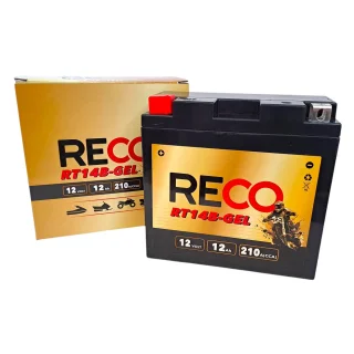 AKUMULATOR RECO RT14B-GEL 12V 12Ah 210A