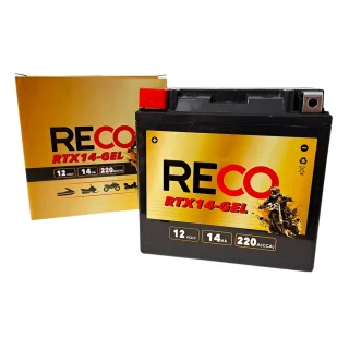 AKUMULATOR RECO RTX14-GEL 12V 14Ah 220A