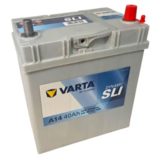 AKUMULATOR VARTA BLUE 40AH 330A PRAWY+ (JAP) (CIENKI)