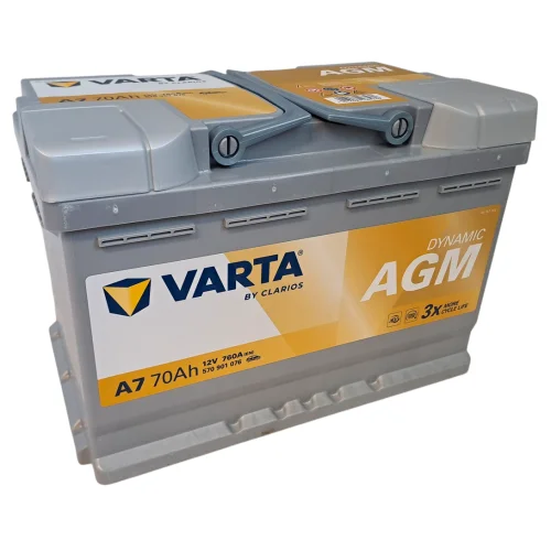 AKUMULATOR VARTA SILVER AGM START-STOP 70AH 760A
