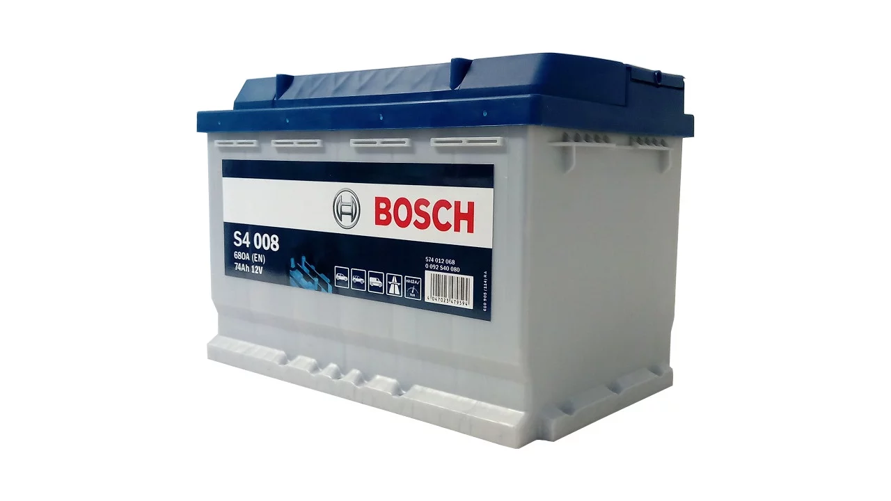 Аккумулятор автомобильный 74. Аккумулятор Bosch s4 74ah 680a. Аккумулятор Bosch 0092s40200. АКБ Bosch 74 Ah. Аккумулятор Bosch 12v s4 005.
