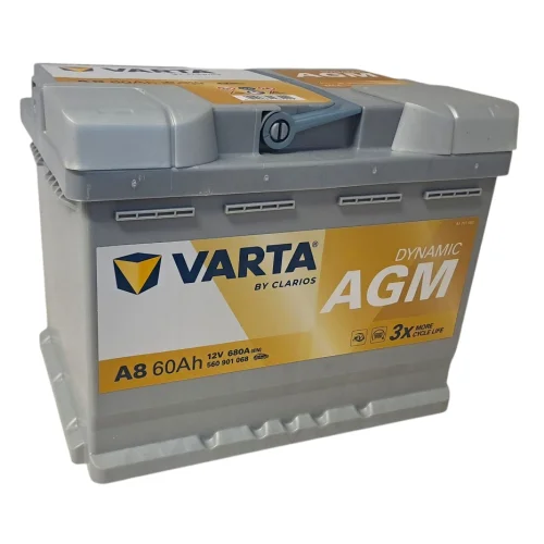 AKUMULATOR VARTA SILVER AGM START-STOP 60AH 680A